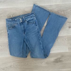 American Eagle High Rise Artist Flare Jeans